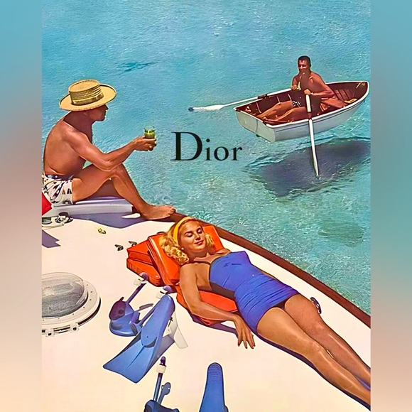 Luxury Fashion Print Posters Black & White Designer Gallery Wall Art Dior decor - Picture 3 of 5